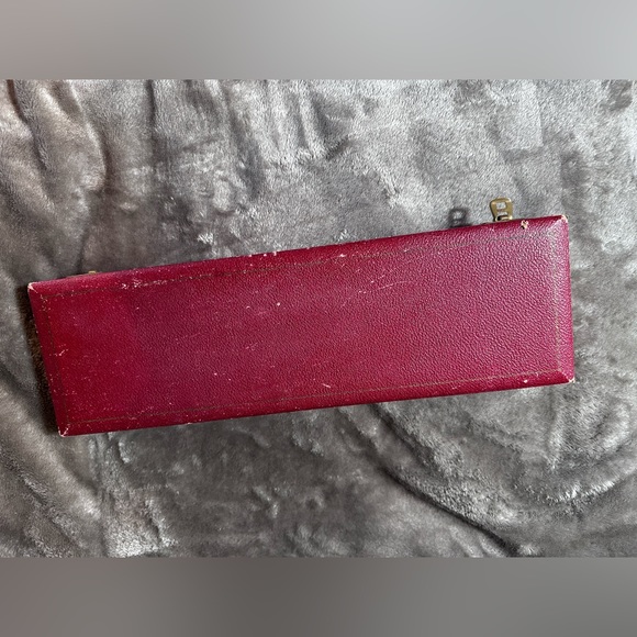 Old Sheffield Stag Horn Carving Set with Nickel Silver end caps. - Picture 10 of 10